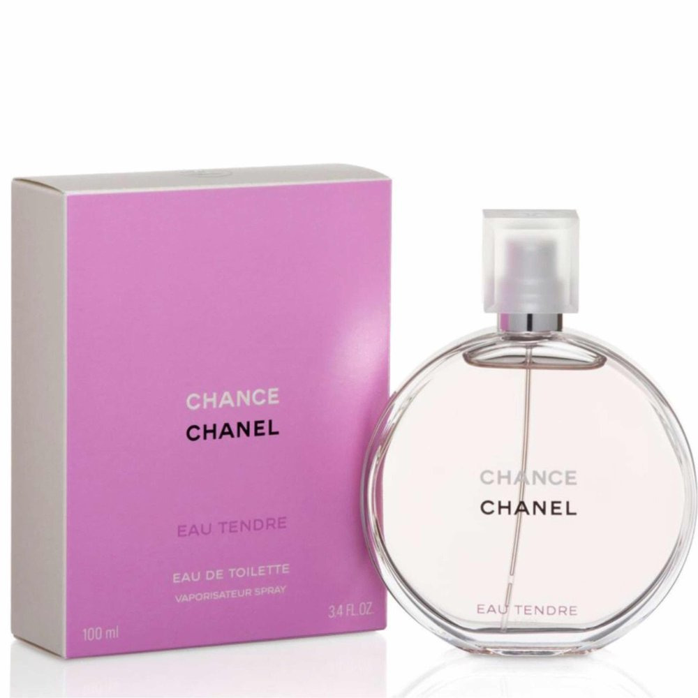  Chance Chanel Eau Tendre EDT for Women 3.4oz [by JoyoParfums]  : Beauty & Personal Care