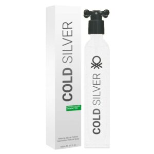 United Colours Of Benetton Cold Silver Edt 100ml For Men
