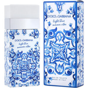 Dolce & Gabbana Light Blue Summer Vibes Edt For Women Tester Pack
